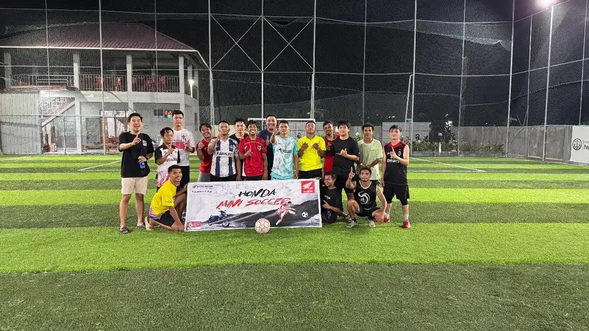 Astra Motor Papua Gelar Mini Soccer Bersama Komunitas Honda