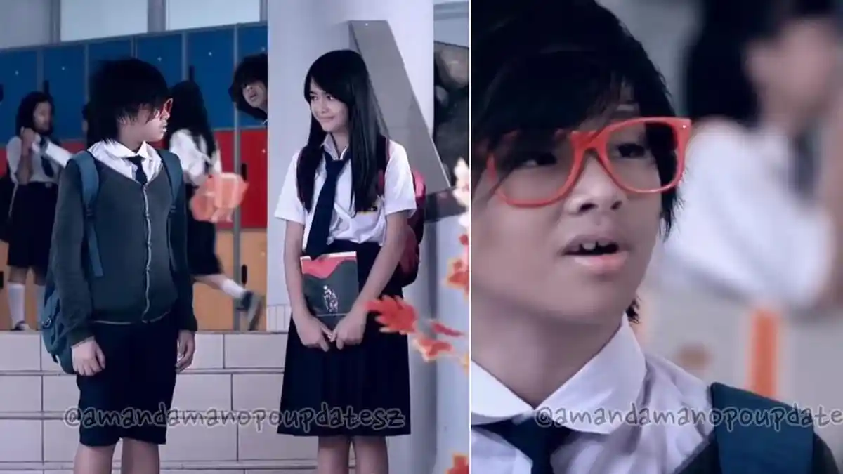 Amanda Manopo Tersipu Malu Dirayu Aldi CJR di Coboy Junior The Movie