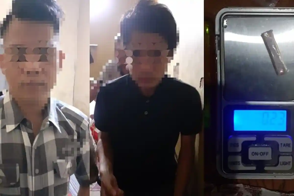 Narkoba Kalsel : Ringkus Dua Pengedar, Polsek Martapura Timur Amankan Barbuk Paket Sabu