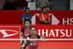 Pasangan Ganda Putri Indonesia Marwah dan Syaikah Kalah dari Taiwan