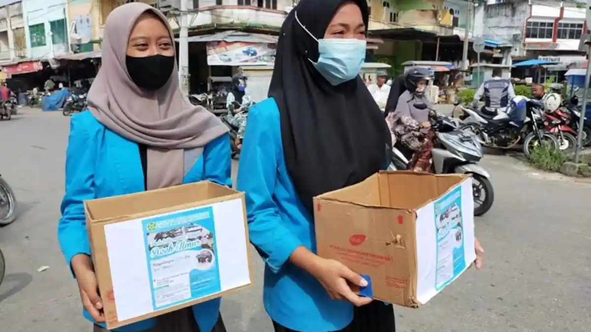 Mahasiswa Unsam Langsa Turun ke Jalan Himpun Dana untuk Korban Banjir ...