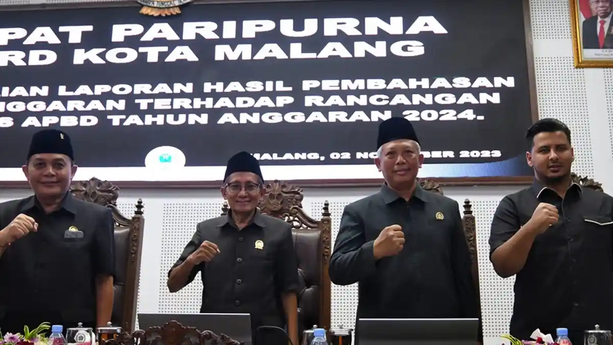 Banggar DPRD Kota Malang Setujui Rancangan KUA-PPAS 2024