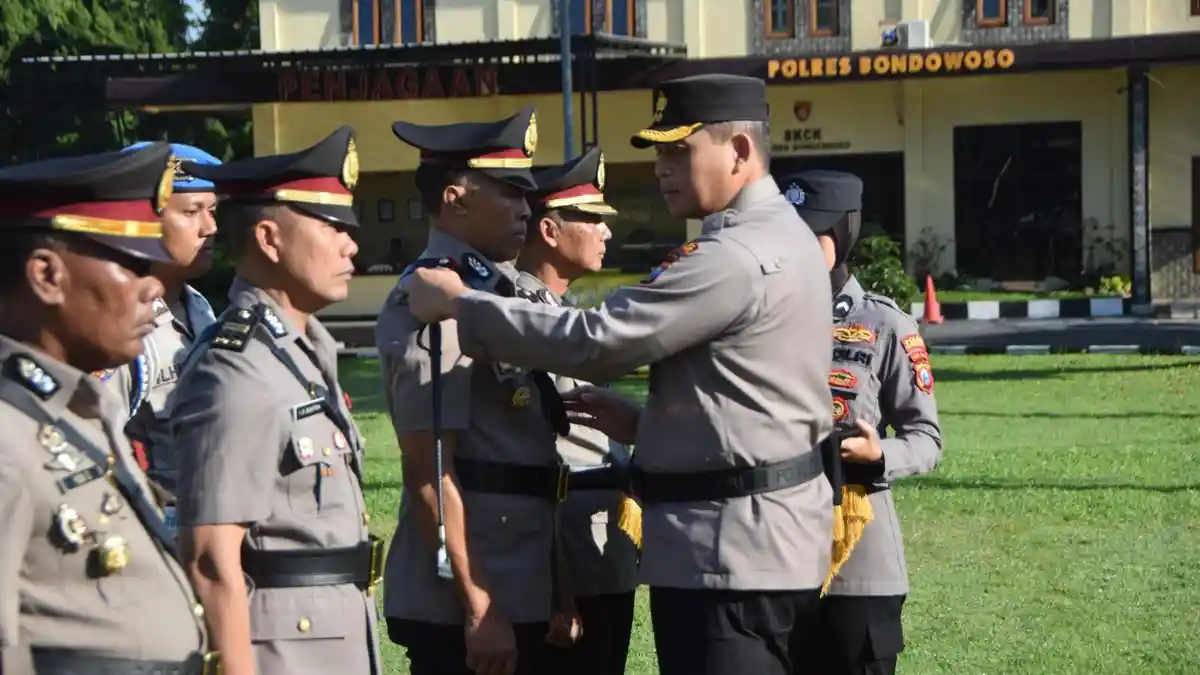 2 Kasat Polres Bondowoso Dimutasi ke Polres Pasuruan