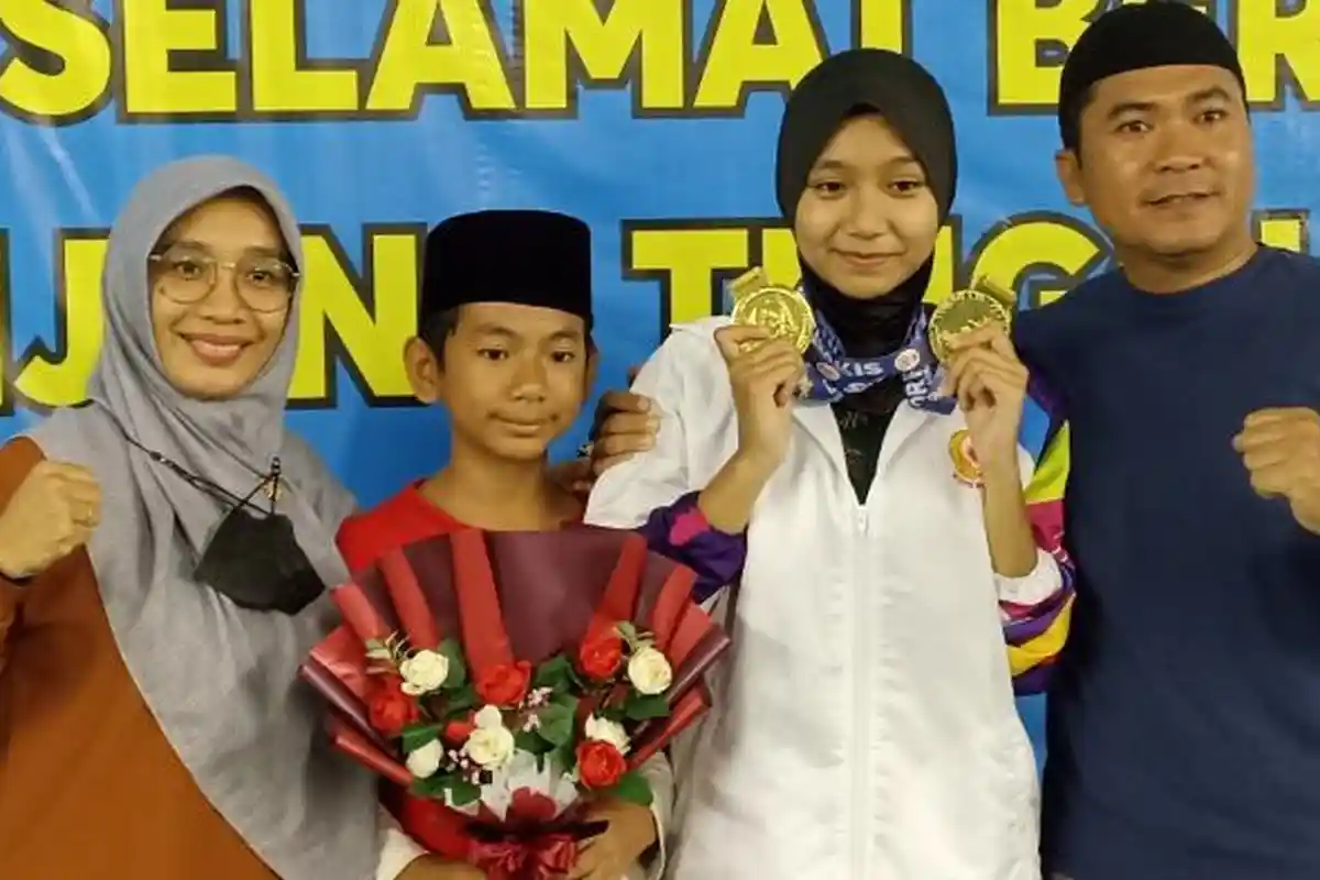 Affifah Lora Hidayatul Sumbang 2 Medali Emas untuk Kota Mataram