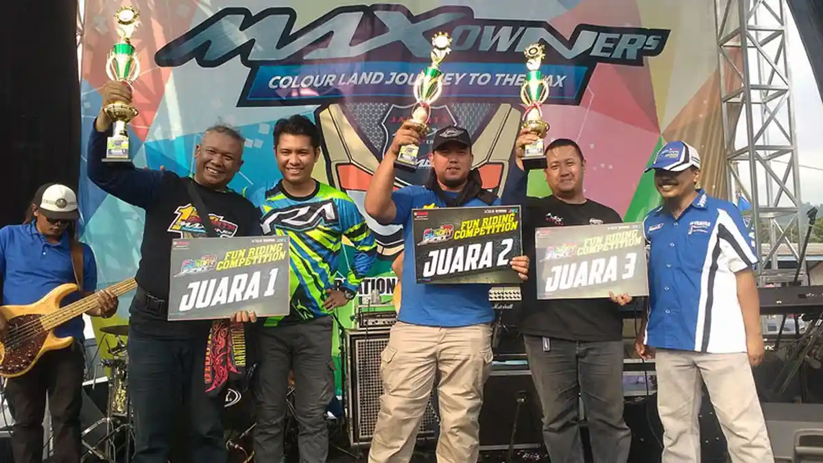 Ada Kemeriahan Kompetisi Gymkhana di Yamaha Sunday Race Seri 2