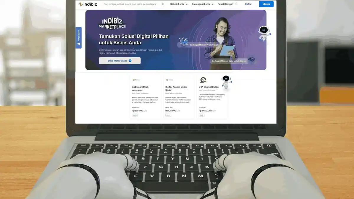 Solusi Digital Berbasis AI dari Indibiz Bantu SME Tingkatkan Perkembangan Bisnis 