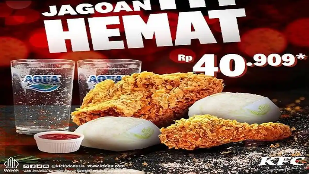 Promo KFC Hari Ini Minggu, Ada 2 Jagoan Hemat dan Jagonya Bikin Mewah Suasana Golden Combo