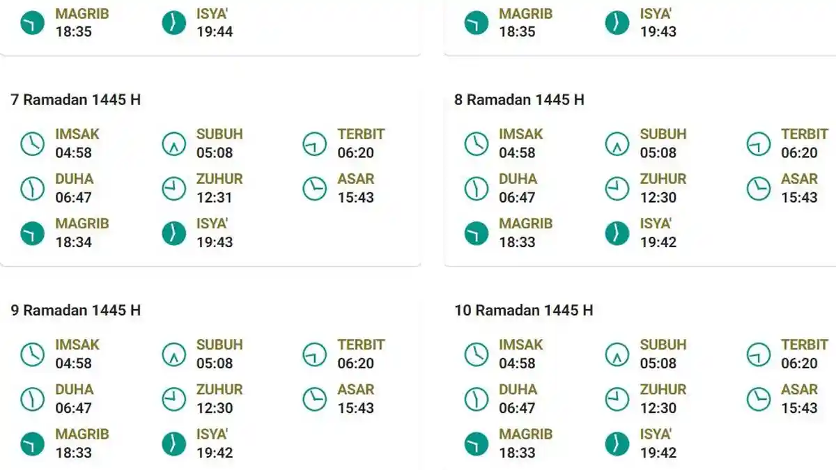 Jadwal Buka Puasa Hari Ini Senin 18 Maret 2024/7 Ramadhan 1445 H untuk Wilayah Bali dan Sekitarnya