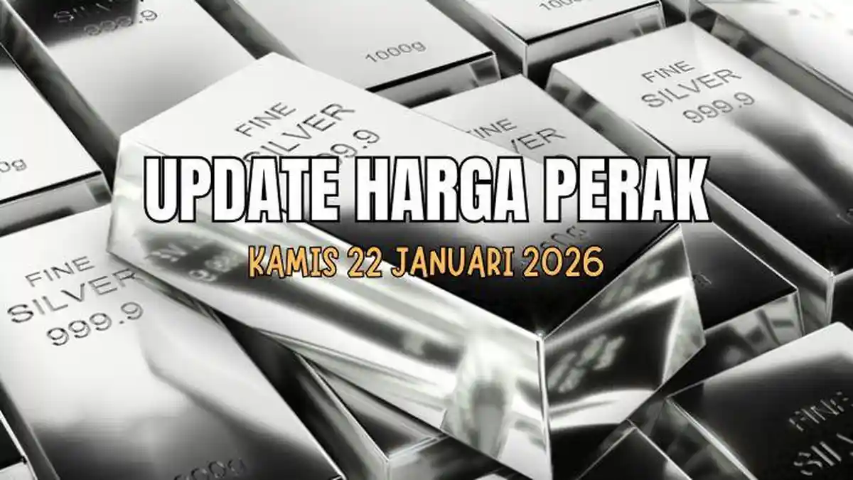Update Harga Perak Kamis 22 Januari 2026: Mulai Perak Batangan hingga Perak Heritage Dijual Segini