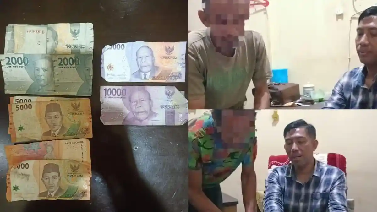 Dua Pelaku Pungli di Desa Stabat Lama Ditangkap Sat Intelkam Polres Langkat