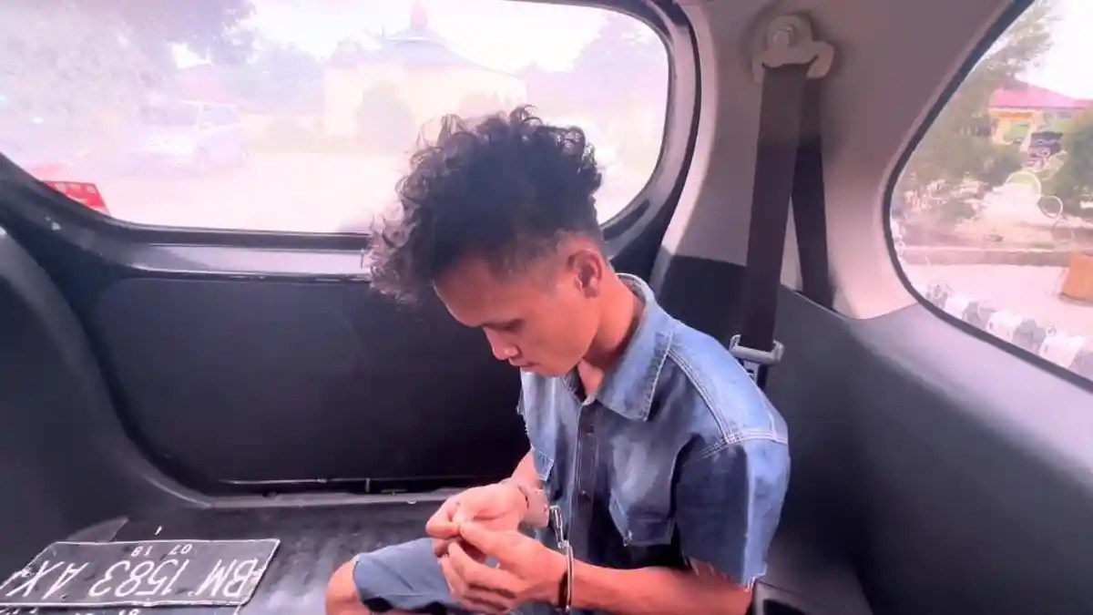 Pelaku Curanmor di Batubara Bersembunyi di Riau Usai Beraksi, Tak Melawan saat Dijemput Polisi