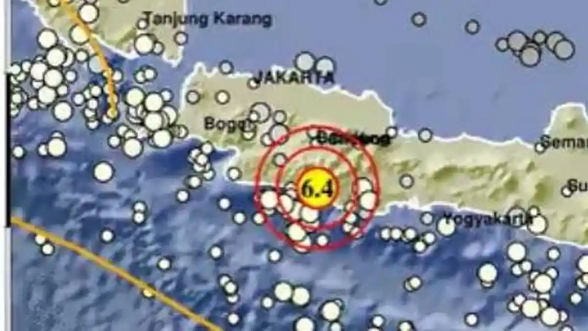Gempa M 6,4 Landa Garut, Guncangannya Terasa Kuat di Bandung hingga Bogor