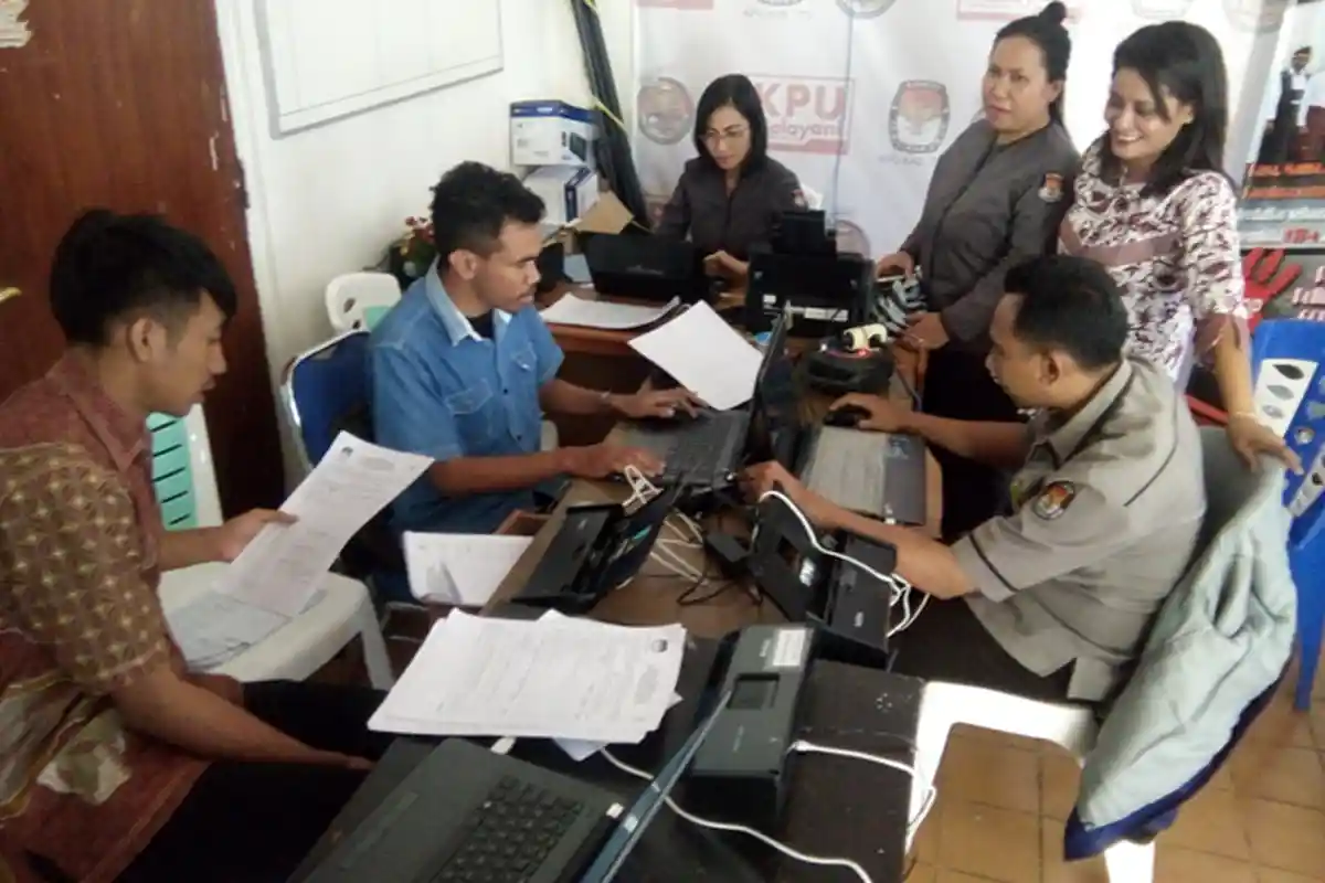 KPU TTS Uji Coba Perhitungan Suara Dengan Sistem Informasi Perhitungan Suara