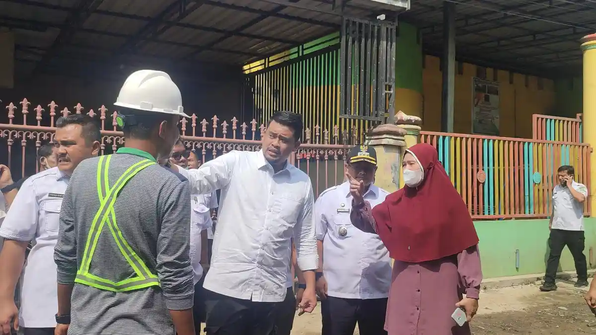 Bobby Nasution Kaget, Proyek Pembangunan Drainase di Panglima Denai Buat Air Tak Mengalir Seminggu