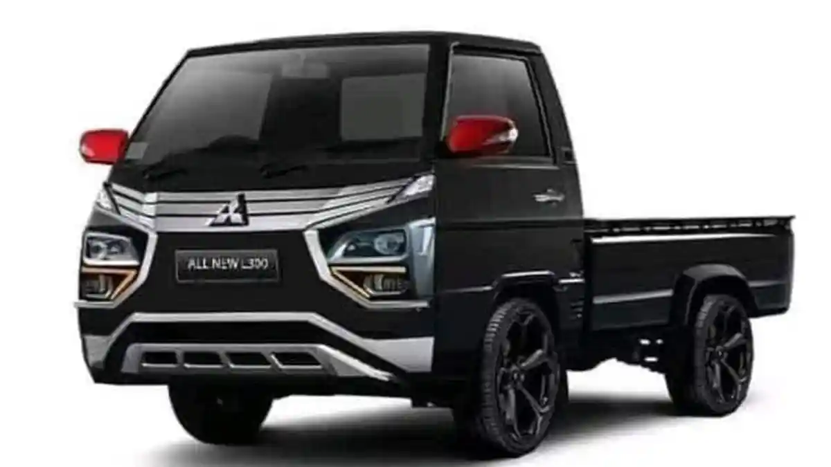 Cocok Enggak Nih, Digimod Pikap L300 Pakai Muka Mitsubishi Xpander
