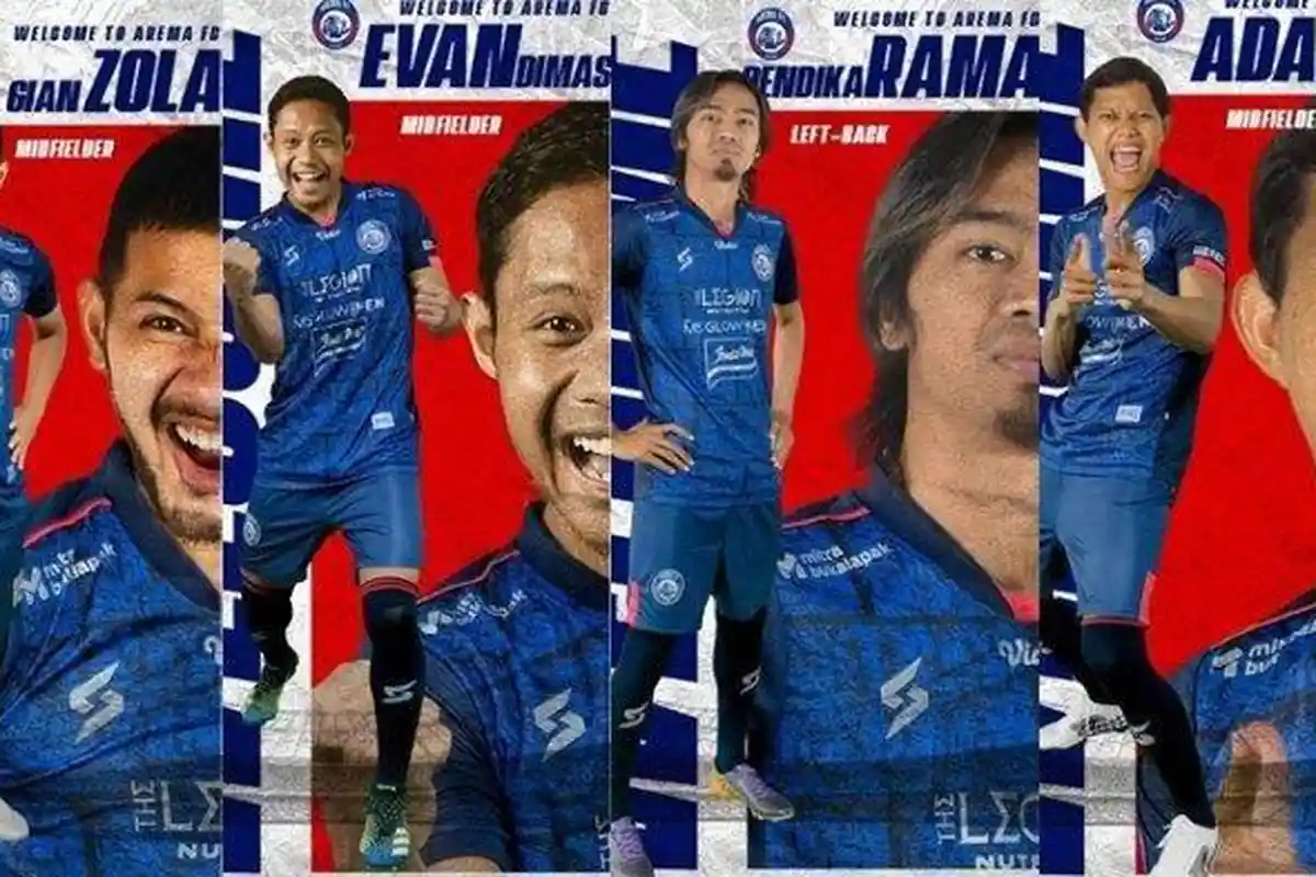 Fortes Dibajak PSIS Semarang, Arema FC Rekrut 4 Bintang Langsung, Termasuk Evan Dimas dan Adam Alis