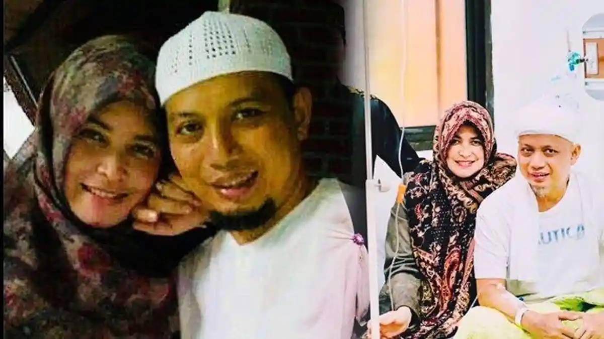 Kesetiaan Yuni, Istri Pertama Ustaz Arifin Ilham, Dampingi Suami Sakit hingga Tulis Pesan Romantis