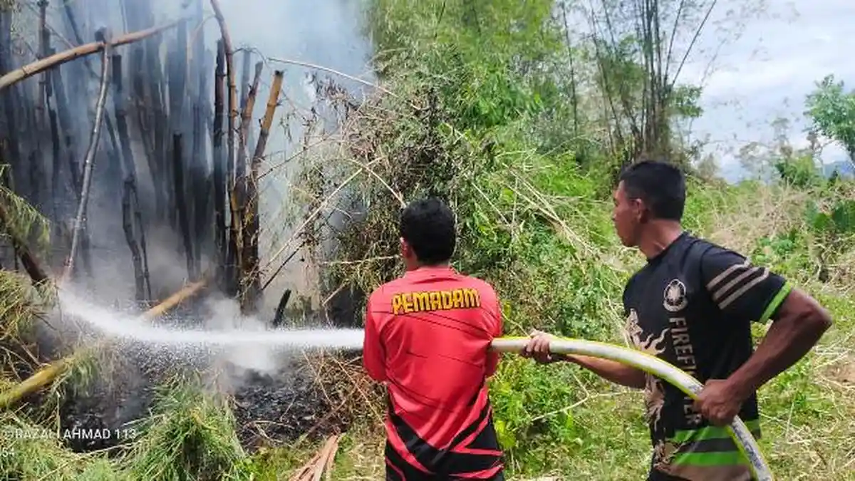 BPBD Catat 37 Kebakaran di Pidie, Didominasi karena Bakar Sampah dan Korslet Listrik