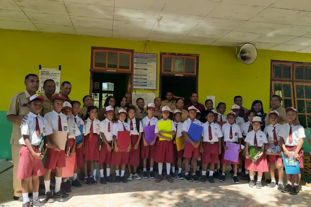 Siswa SD di Aimere Ikut OSN, Simak Liputannya!