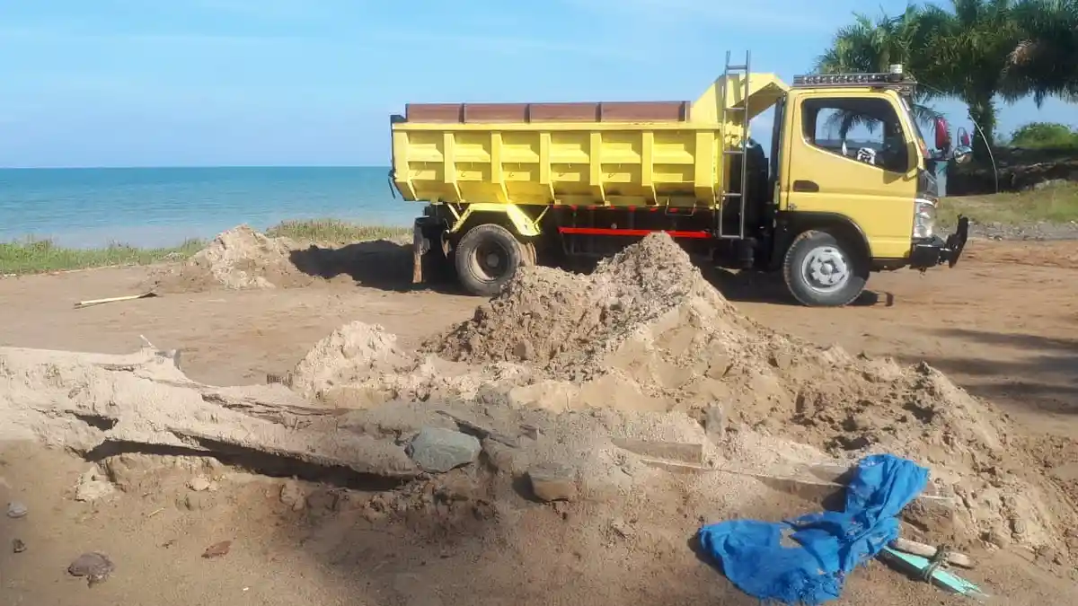 Penambangan Pasir Ilegal Pantai Sebatik, DPRD Nunukan: Jangan-jangan Ada Pengusaha Besar Bermain