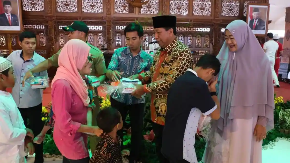 Ultah ke-61, Wali Kota Magelang Berbagi Bahagia dengan Anak Yatim