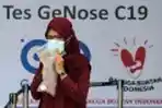 Uji Coba GeNose C19 di Stasiun Pasar Senen
