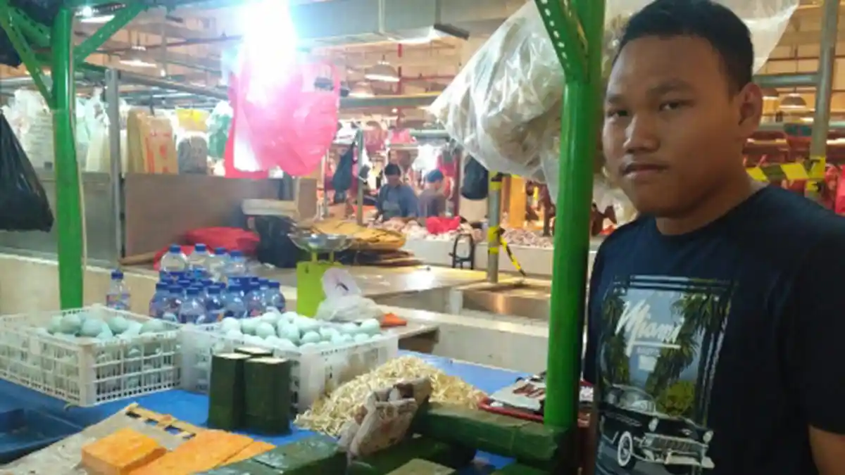 Rupiah Melemah, Harga Tempe di Pasar Senen Blok III Masih Stabil