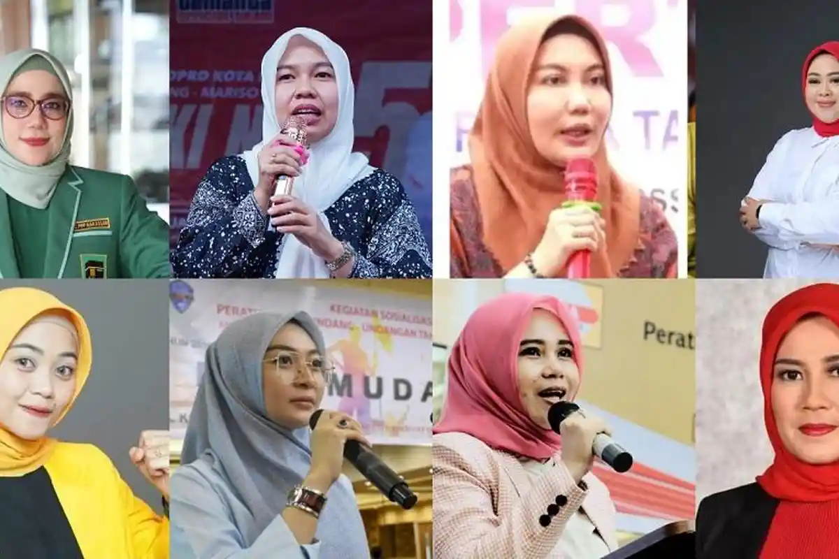 8 Caleg Perempuan Menangkan Kursi DPRD Makassar : Dari Anak Politisi Golkar Hingga Istri Ketua KONI