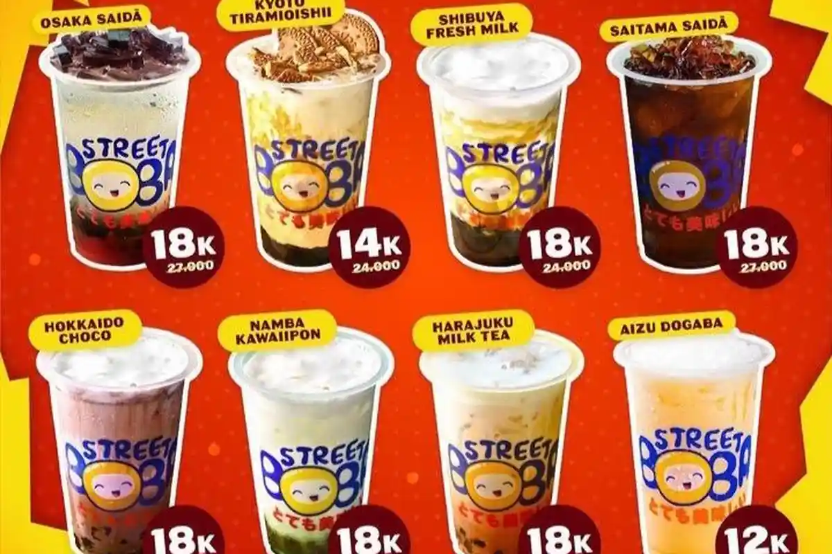 Promo Makanan Libur Panjang, Street Boba Beli 3 Cuma Rp45 Ribu