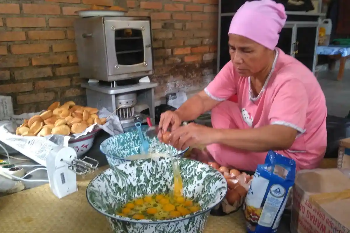 Inilah 'Jadah Telok', Penganan Khas Dusun Tanjung Agung Sambut Lebaran yang Bikin Ngiler