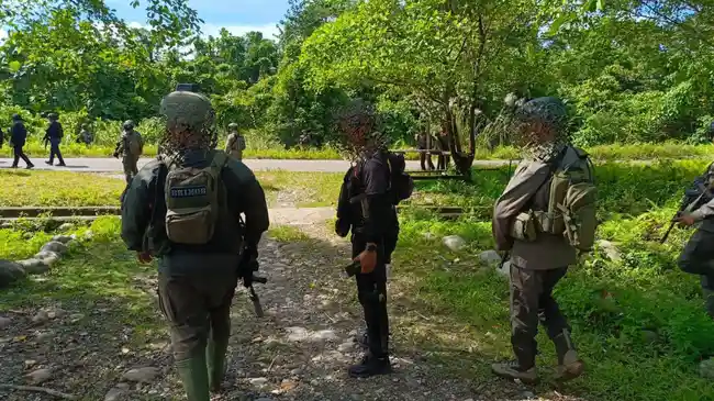Satgas Damai Cartenz Sisir Jejak KKB di Yahukimo, Sita Senjata Tradisional hingga Senapan Angin