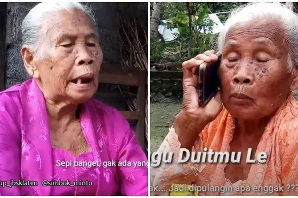 Mbah Minto yang Viral Dapat THR dari Gubernur Ganjar Pranowo