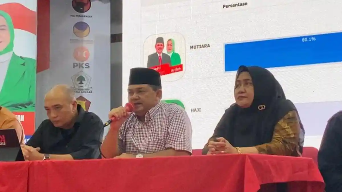 Ngesti-Arifah Unggul di Atas 80 Persen Versi Hasil Quick Count, Sapu Bersih Suara Pemilih di 16 TPS