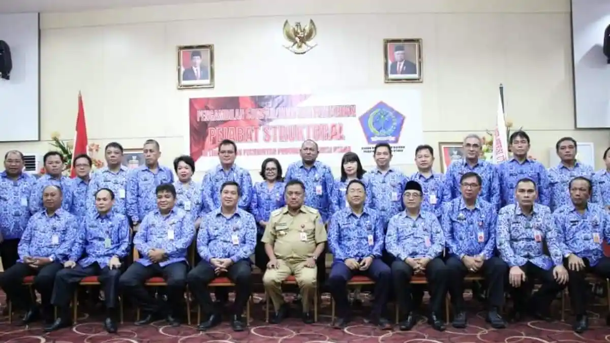 ODSK Rombak Kabinet, Ini Pesan Gubernur Olly untuk Pejabat Baru Dilantik