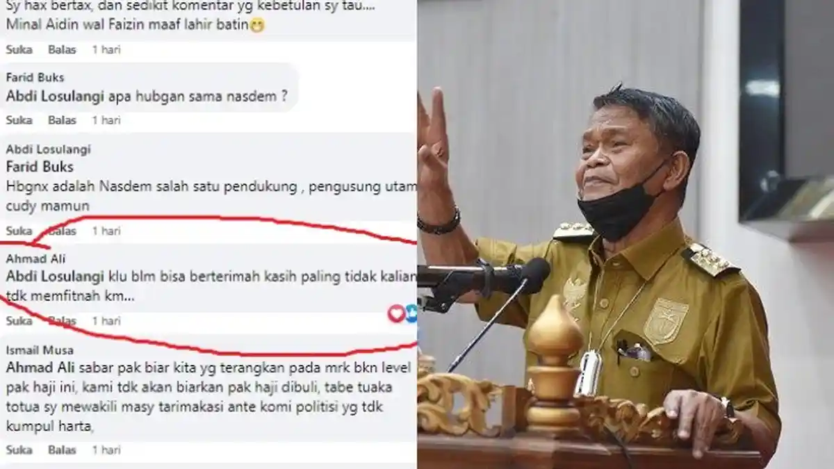 Tim Cudy-Mamun Ribut di FB Soal Realisasi Kartu Sulteng Sejahtera, Ahmad M Ali Turut Berkomentar