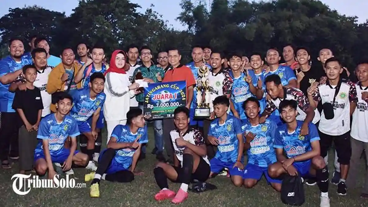 Bupati Etik Suryani Berharap Jatingarang Cup Digeber Tiap Tahun di Sukoharjo Jateng