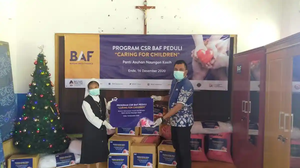 Program Akhir Tahun CSR BAF Peduli 'Caring for  Children' Sasar 15 Kota Termasuk Ende