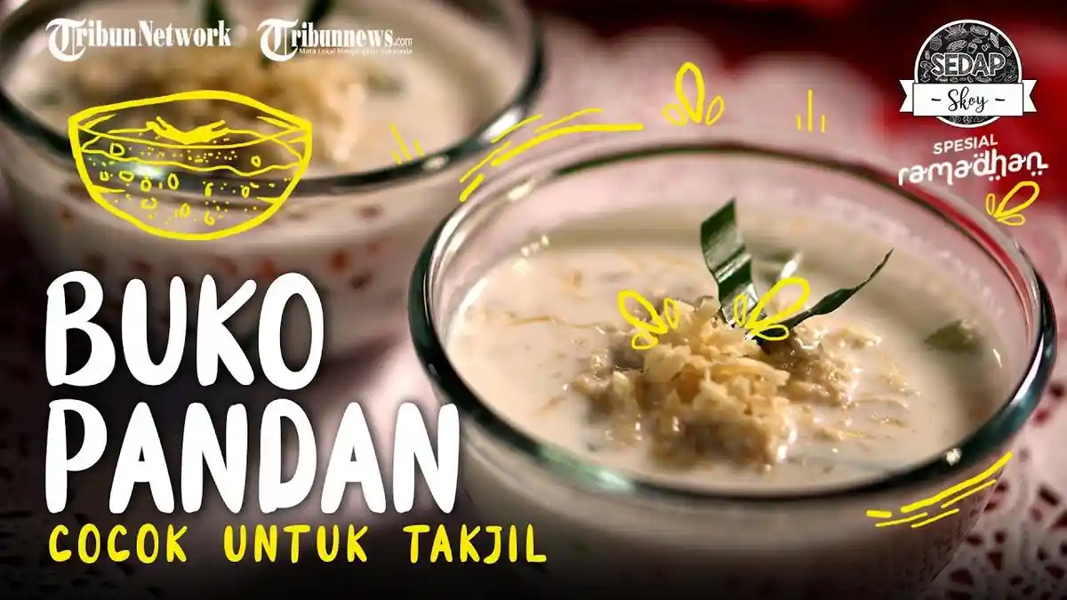 Cara Membuat Buko Pandan, Inspirasi Menu Takjil Buka Puasa Ramadhan yang Praktis dan Mudah
