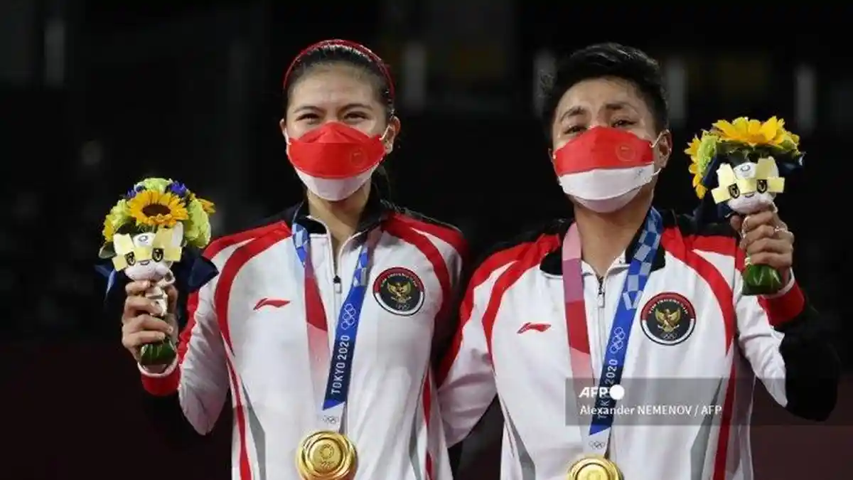 Greysia Polii/Apriyani Rahayu Cetak 3 Rekor di Cabor Bulutangkis Olimpiade Tokyo 2020