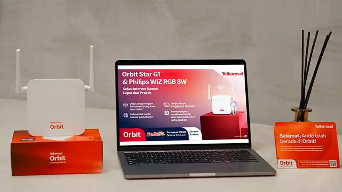 Telkomsel Luncurkan Orbit Star G1, Modem Wifi Orbit Paling Terjangkau untuk Internet Rumah Keluarga