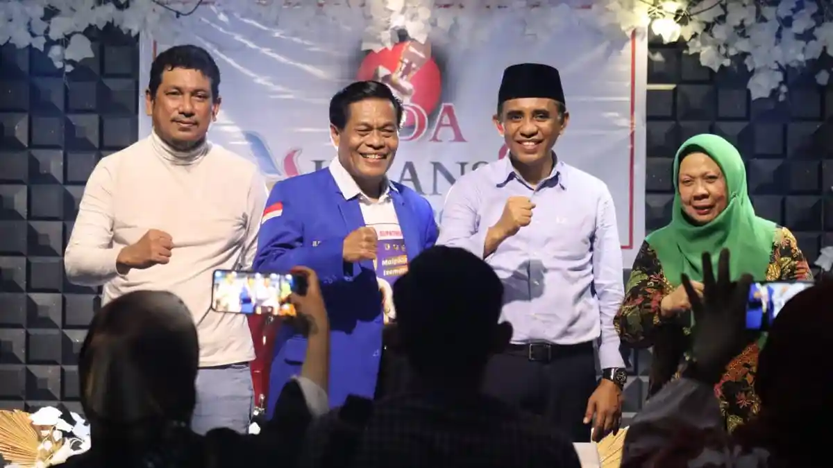 Momen Anwar Hafid Diapit Kasman Lassa dan Reny A Lamadjido, Sinyal Paket di Pilgub Sulteng?