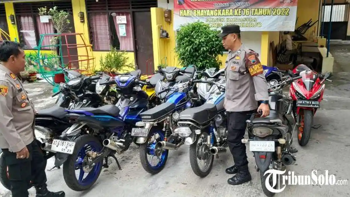 Mau Pulangkan Motor Terjaring Razia Balap Liar Kartasura? Wajib Lengkapi Standar dan Surat Kendaraan