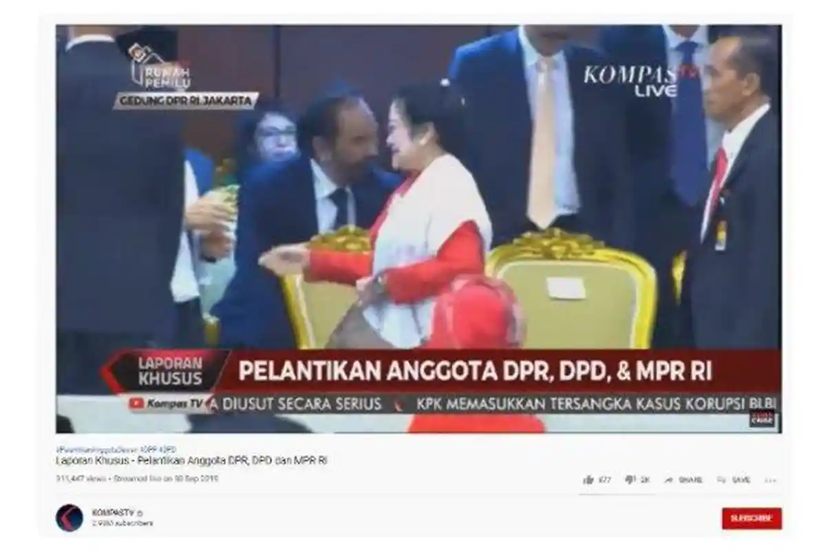 Megawati Soekarnoputri 'Buang Muka', Surya Paloh: Kalau Tidak Gatal Gak Usah Digaruk, Maksudnya?