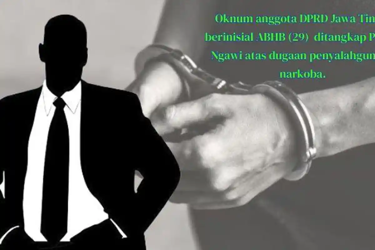 Oknum Anggota DPRD Jatim Ditangkap Terlibat Narkoba, Sosok Mantan Polisi Berharta Rp5 M, Partainya?