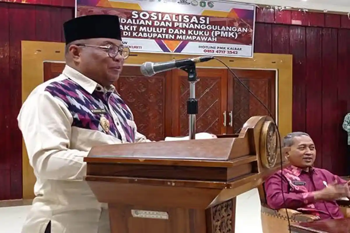 Wabup Muhammad Pagi Buka Sosialisasi Pengendalian dan Penanggulangan PMK