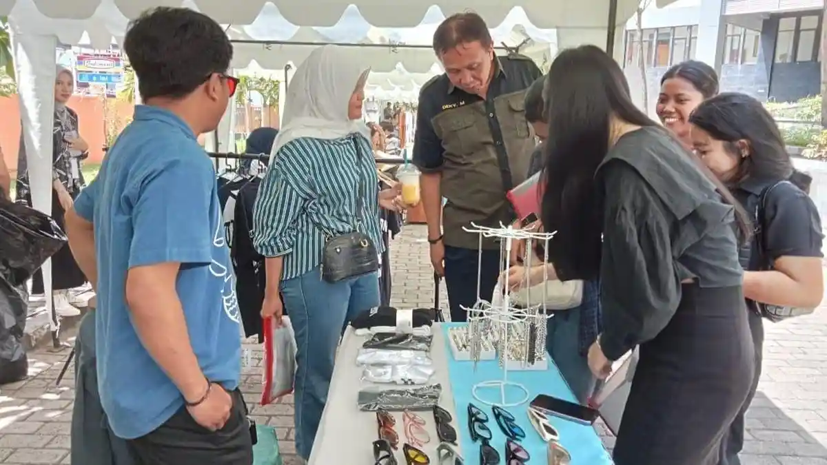 Mahasiswa Jurusan AB Politeknik Negeri Manado Gelar Event Kuliner Kita dan Brand Kita, Ada 10 UMKM