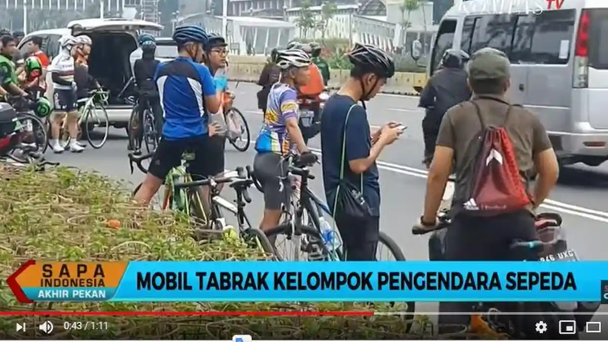 Pengakuan ASN Pengemudi Avanza Tabrak Sepeda di Jalan Sudirman Jakarta, Konsumsi Ekstasi