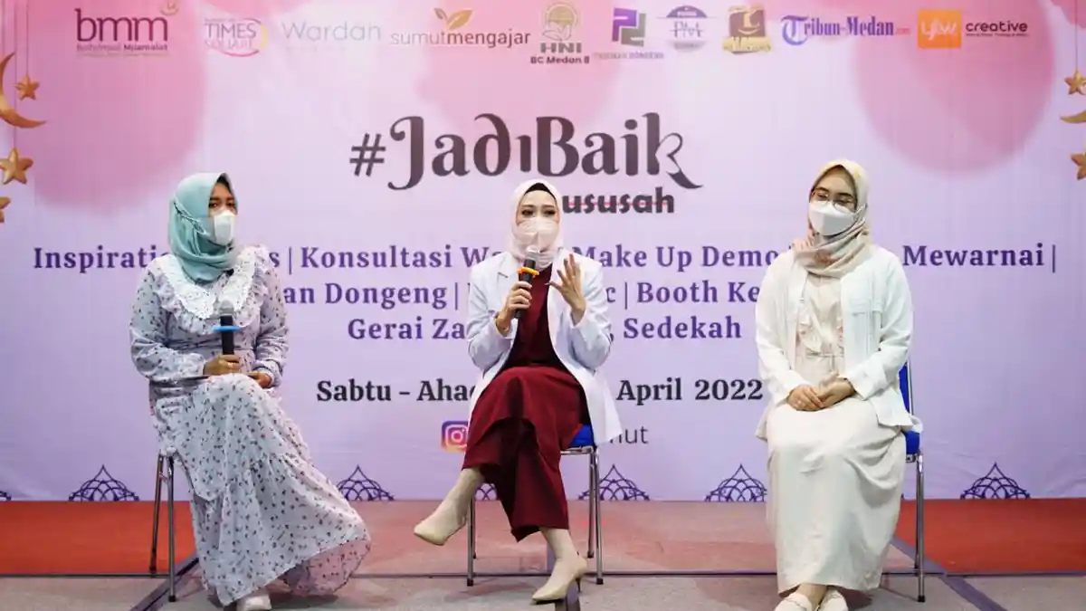 Baitulmaal Muammalat Sumut Gelar Inspiration Talk tentang Kesehatan Kulit
