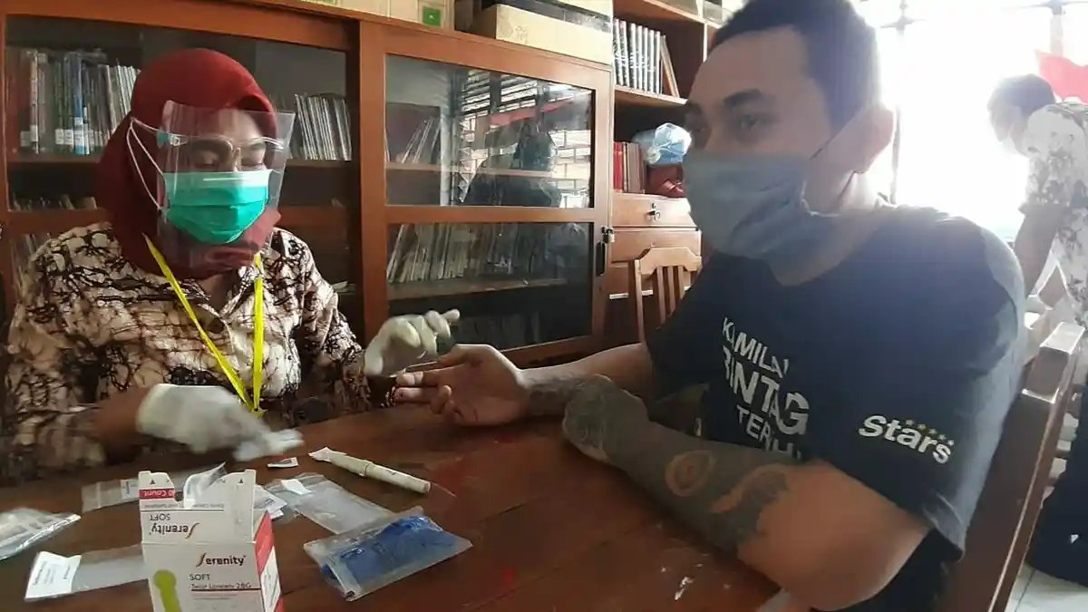 Puluhan Narapidana Lapas Pati Jalani Pemeriksaan HIV