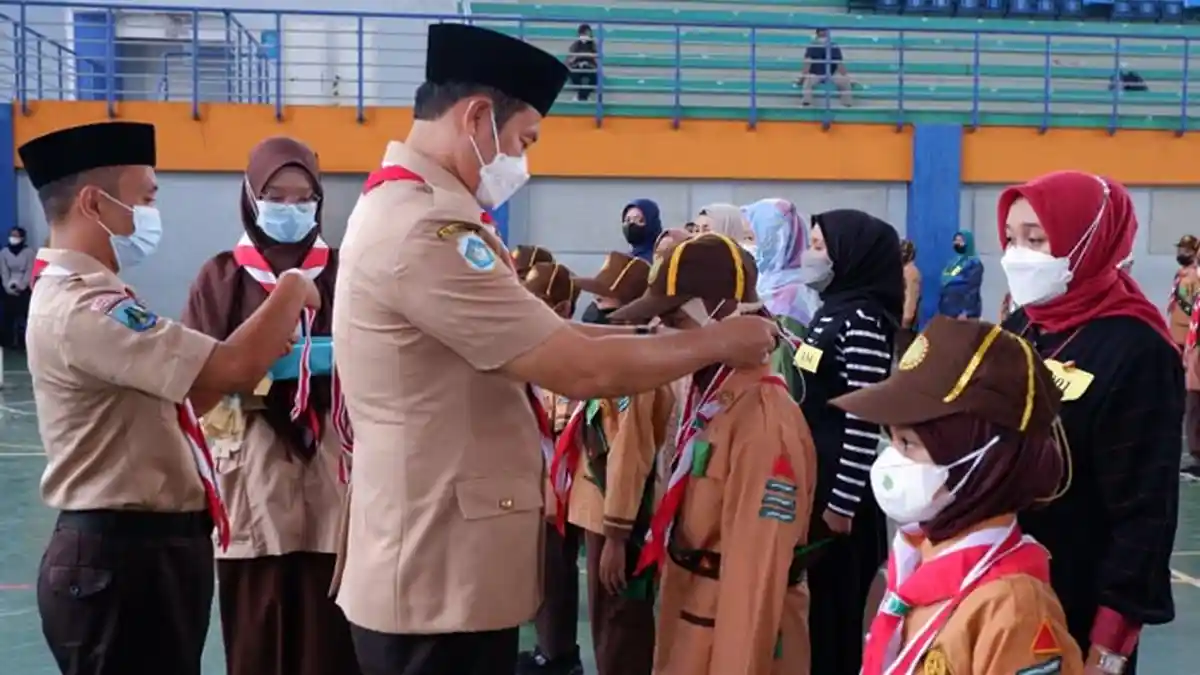 Ratusan Pramuka Siaga Garuda Digembleng Jadi Teladan, Hari ini Dilantik Bupati Lamongan